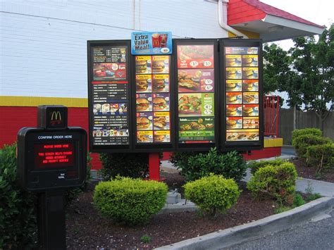 McDonald's Drive Thru Menu | iirraa | Flickr