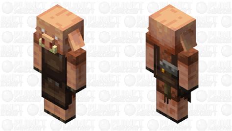 Toolsmith Piglin Minecraft Mob Skin