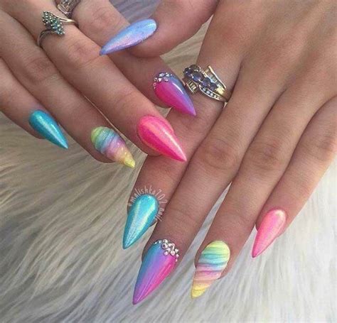 50 Magical Unicorn Nail Designs You Will Go Crazy For - The Cuddl ...