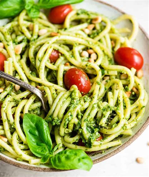 Easy Pesto Pasta Recipe - JoyFoodSunshine