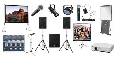 Audio Visual Equipment On Hire Service in New Delhi | ID: 4442146791