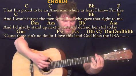 God Bless The Usa Guitar Chords - Sheet and Chords Collection