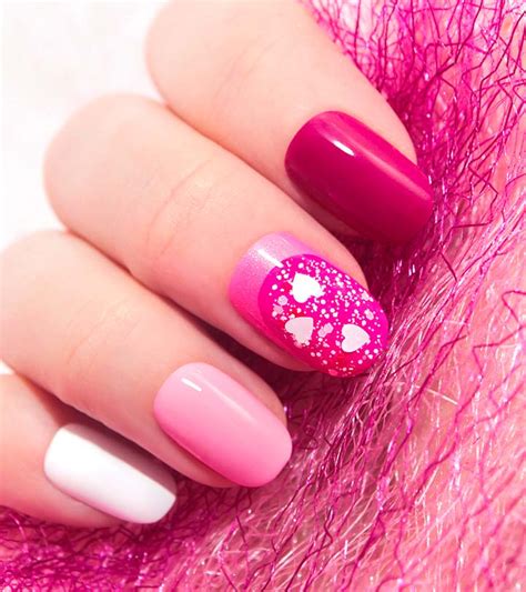 30 Cute Pink Nail Art Design Tutorials With Pictures