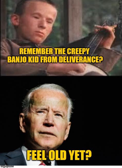 Joe Biden Boy Deliverance Banjo Kid / The Famous Dueling Banjos Scene From The 1972 Thriller ...