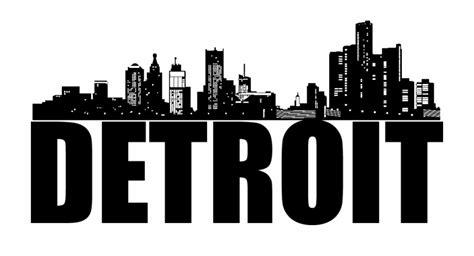 Detroit Mission Trip Detroit City Skyline Png - Clip Art Library