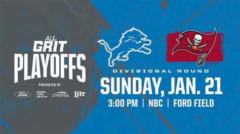 Detroit Lions Divisional Round matchup set