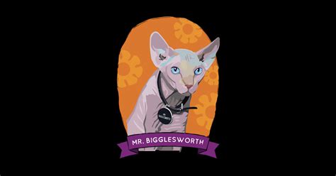 Mr. Bigglesworth - Mr Bigglesworth - Sticker | TeePublic