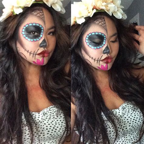 Sugar Skull Day of The Dead Makeup : MakeupAddiction