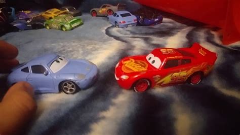 Cars Lightning McQueen And Sally Kiss