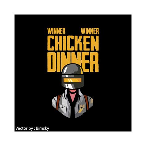 WINNER WINNER CHICKEN DINNER PUBG Logo Vector - (.Ai .PNG .SVG .EPS Free Download)