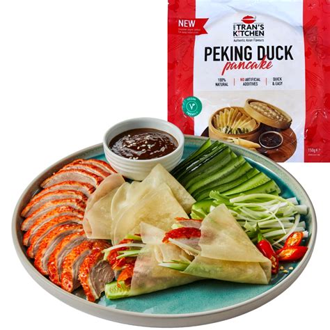 Peking Duck Pancakes 150g – Frozen | Mrs Tran's Kitchen