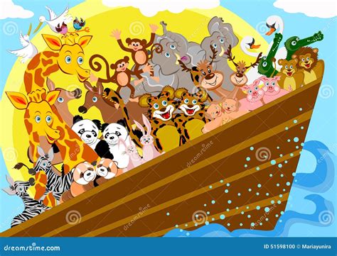 Noah Ark Stock Illustration - Image: 51598100