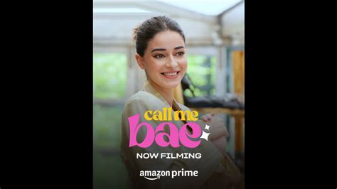 Ananya Pandey to star in new Prime Video original ‘Call Me Bae’