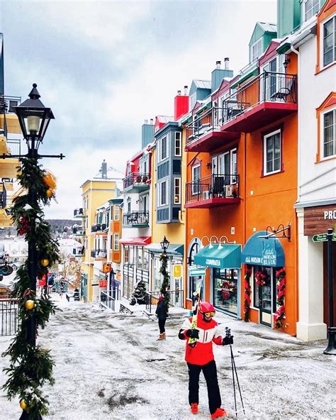 Ski season has arrived in Mont Tremblant 🌨️ Instagram 📸 @theradicalc ...