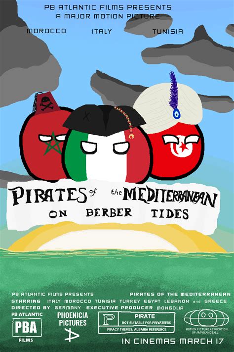 Pirates of the Mediterranean: On Berber Tides : r/Polandballart