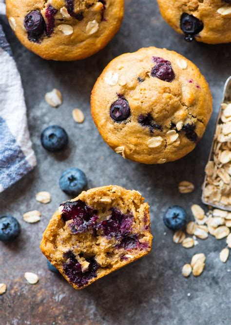 Healthy Blueberry Muffins {Easy and Freezer-Friendly!} – WellPlated.com