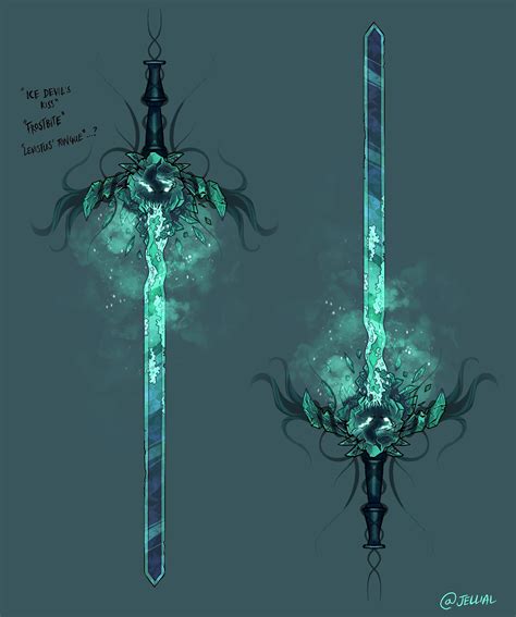 [OC] [ART] Levistus Hexblade Weapon : r/DnD