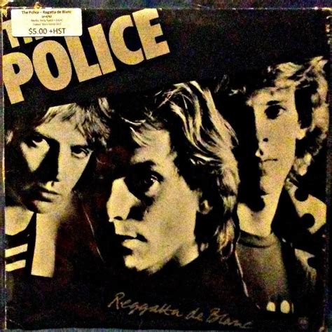 The Police Reggatta De Blanc On Vinyl | Rock album covers, Classic rock albums, Music album covers