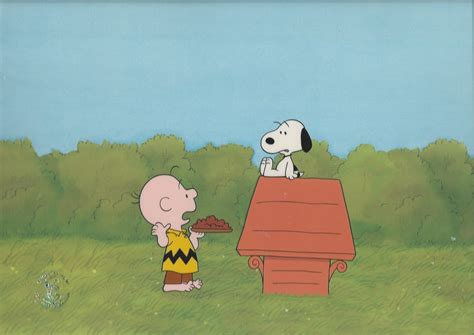 Snoopy and Charlie Brown original dog house