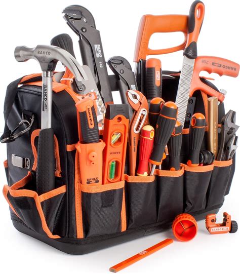 Bahco 3100TBTS1 Plumbers Tool Kit, Orange/Black, Set of 23 Pieces: Amazon.co.uk: DIY & Tools