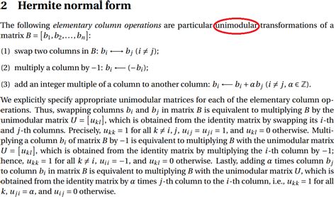 Normal Matrix