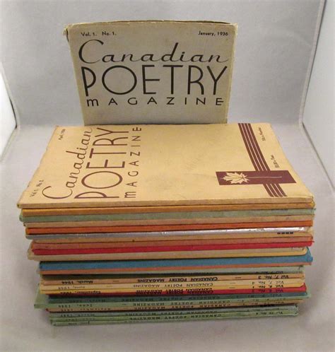 Canadian Poetry Magazine by various: Canadian Author's Association ...