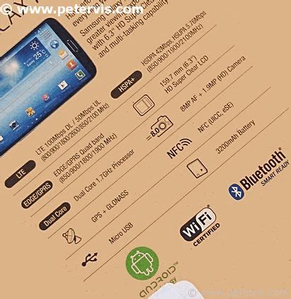 Samsung Galaxy Mega 6.3 Specs