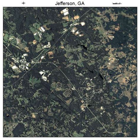 Aerial Photography Map of Jefferson, GA Georgia