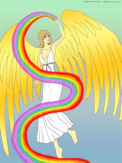 Iris goddess the rainbow by angela808 on DeviantArt