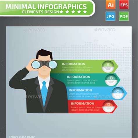 Vision Infographics Design – MasterBundles