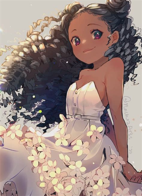 Nachoz 🌸Anime NYC A18 on Twitter | Girls cartoon art, Black girl magic art, Cartoon art