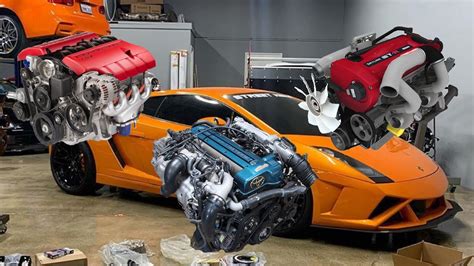 Craziest Lambo Engine Swap? Look Closer!!! - YouTube