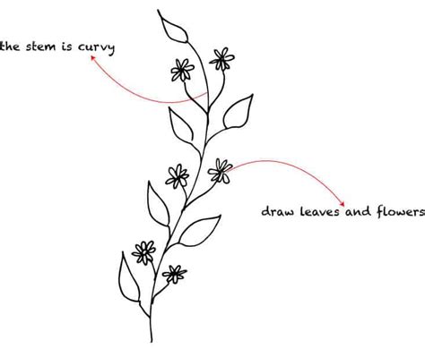 Beginner's Guide: How to Draw Flowers Step-by-Step with Pictures ...