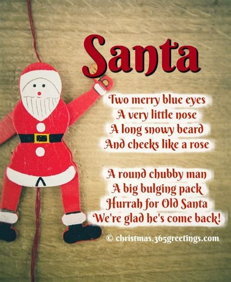 Christmas Day :Short Christmas Poems for KidsMany short Christmas poems are great pieces of art ...