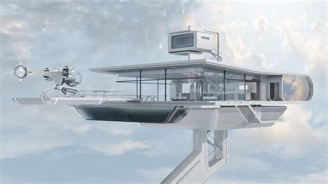 ArtStation - "Sky house" from the movie "Oblivion"