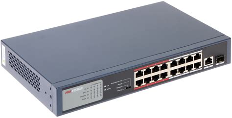 SWITCH POE DS-3E0318P-E/M 16-PORTS SFP Hikvision - Commutateur PoE avec ...