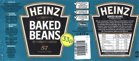 Beans on Toast | Heinz baked beans, Vintage food labels, Beans on toast