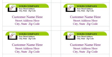 Business Mailing Labels | Business Mailing Label Template » Template Haven