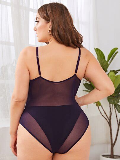 Shop Curve + Plus Size Intimates | Plus Size Lingerie | SHEIN USA