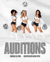 Raiderettes Auditions Set for April 16