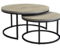 Round Shape Centre Table - Design 2 - Metallic Arts