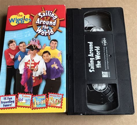 Rare The Wiggles VHS Tape 'Sailing Around | Grelly USA