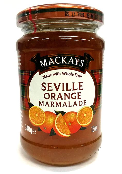 Mackays Seville Orange Marmalade, Thin Cut 370g x 2 From Canada