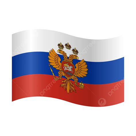 Vector Realistic Of Russia Flag, Russia, Flag, Russia Flag PNG and Vector with Transparent ...