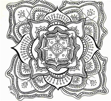 20+ Hard Mandala Coloring Pages Printable