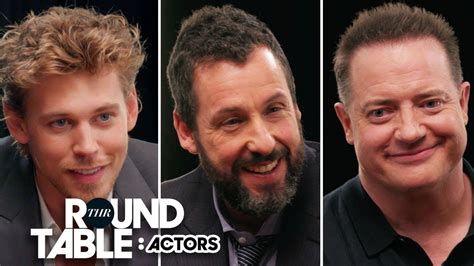 Actors Roundtable: Austin Butler, Brendan Fraser, Ke Huy Quan, Adam Sandler & More - YouTube