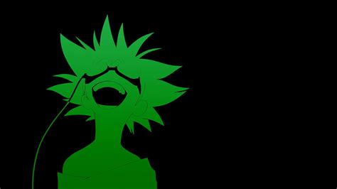 green silhouette of boy wallpaper Cowboy Bebop #anime #green black background anime boys #1080P ...