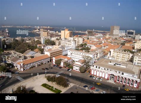 Travel, Senegal, Dakar, View of city Stock Photo - Alamy