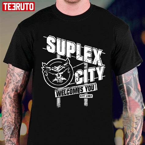 Suplex City Welcomes You Brock Lesnar Unisex T-Shirt - Teeruto