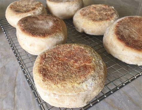 Whole-Grain Sourdough English Muffins – Recipe! - Live. Love. Laugh. Food.